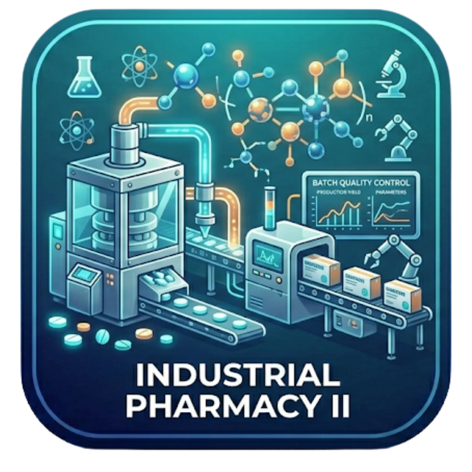 Industrial Pharmacy II PDF Notes 2026, B Pharmacy 7th Semester Noteskarts